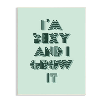 I'm I'm And And Grow It Gardening Plant Humor par Lil 'Rue - impression