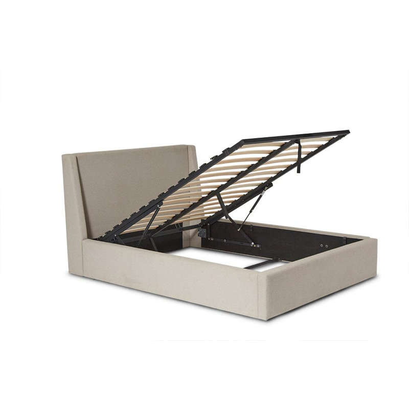 Abrew Upholstered Bed, European Kingsize (160 x 200cm)