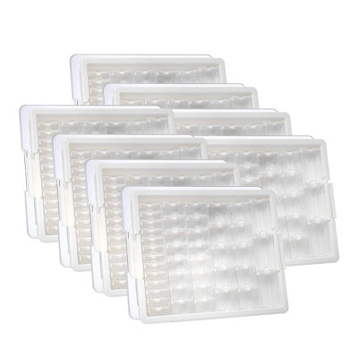 Elizabeth Ward Bead Storage Solutions 45 Piece Art Carrying Case, 8 Pack