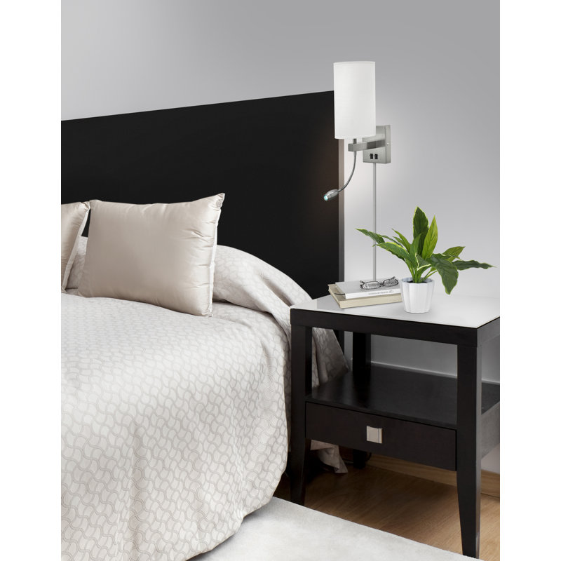 Truly Yours LED Plug-in Armed Sconce