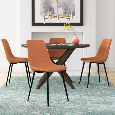 Upholstered Fabric Dining Side Chairs