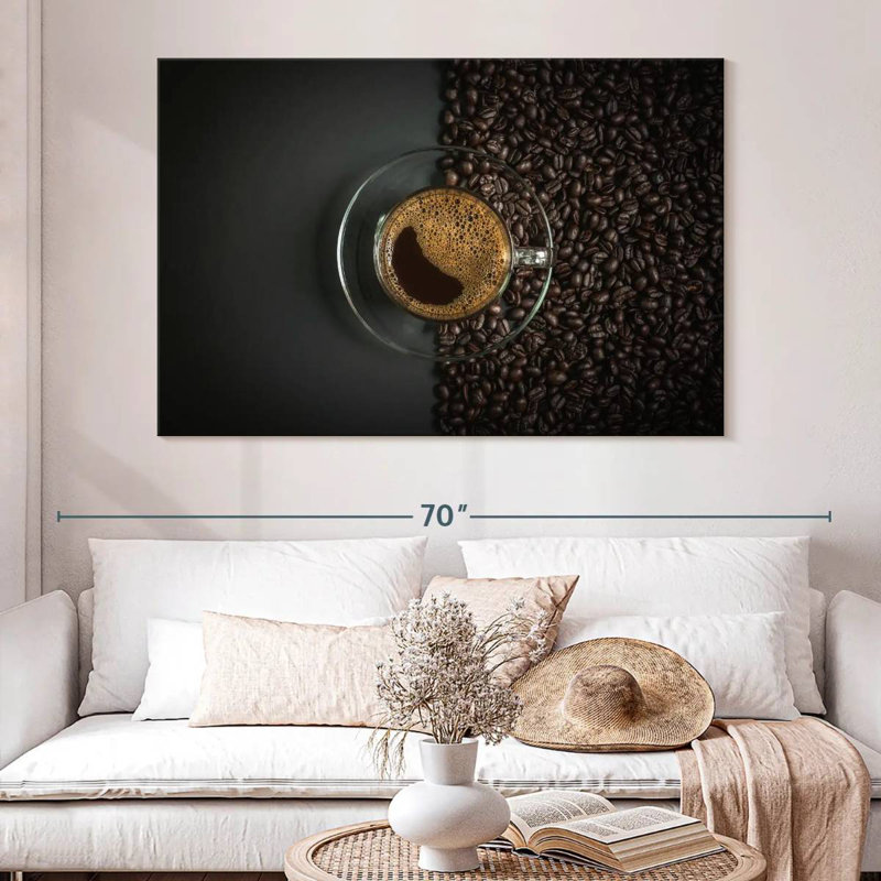 Yarlin Simple Coffee, 34" H x 51" W