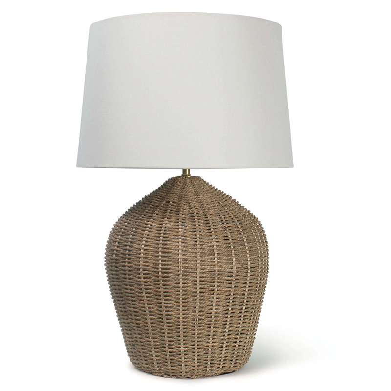 Georgian Table Lamp, Natural