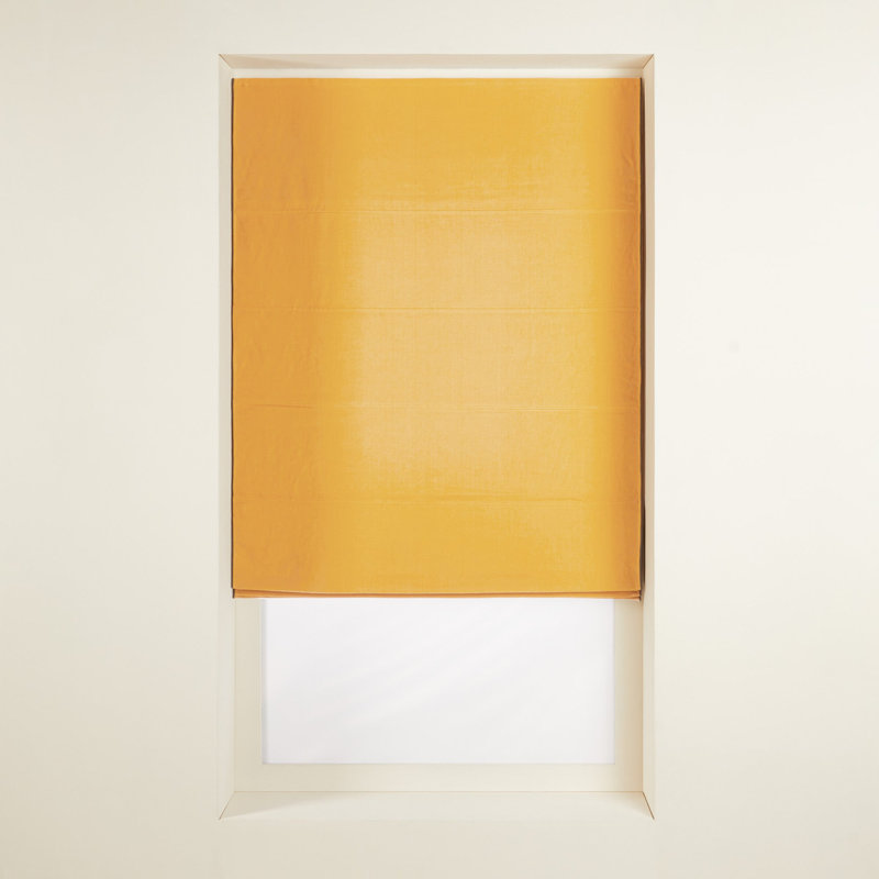 Carlina Blackout Roman Blind, 45 cm L x 20 cm W, Orange