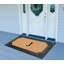 Paillasson en caoutchouc naturel et coco 24 "x 39" pour porte d'entrée, paillasson durable traité anti-perte de fibres-70051350