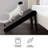 PETMAKER Foldable Wooden Pet Ramp for Bed, Couch, or Vehicle (Brown/Gray)-836010080