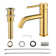 Single-Hole Single-handle Bathroom Faucet with Drain Assembly