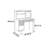 Modern minimalist multi-functional makeup table
