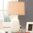 Kennebec Textured Ceramic Table Lamp