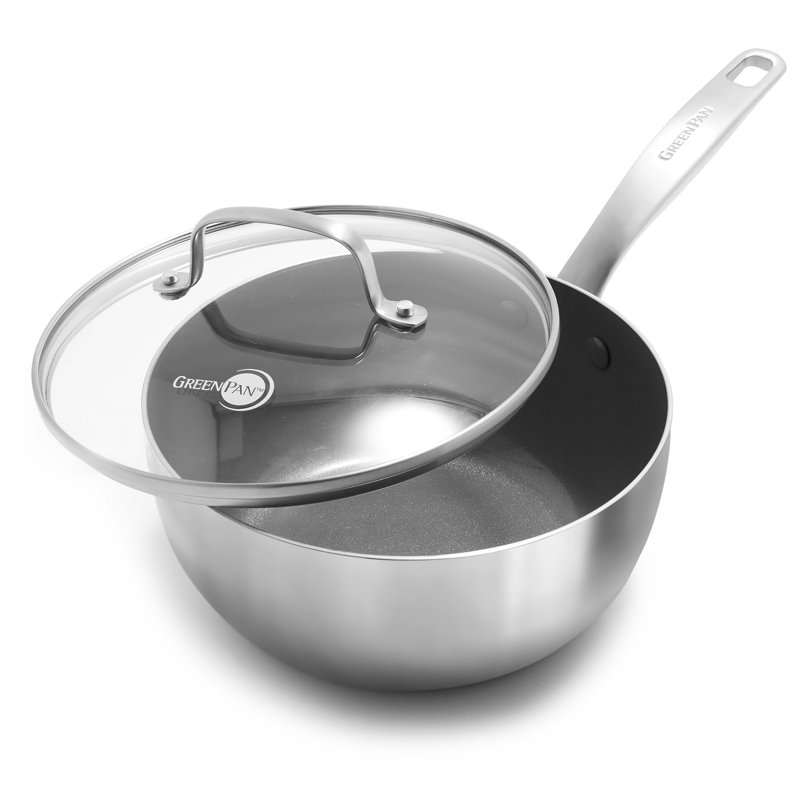 GreenPan Chatham Healthy Ceramic Nonstick 2.5 qt. Saucepan with Lid