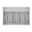 Hauslane 860 Cubic Feet Per Minute Convertible Wall Mount Range Hood with Baffle Filter and Light In
