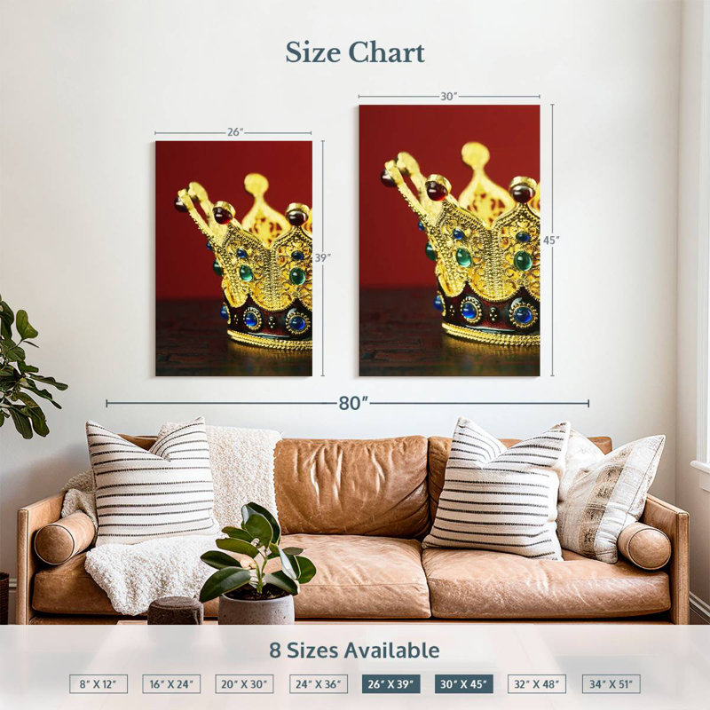 Kerner Kingly Crown, 39" H x 26" W