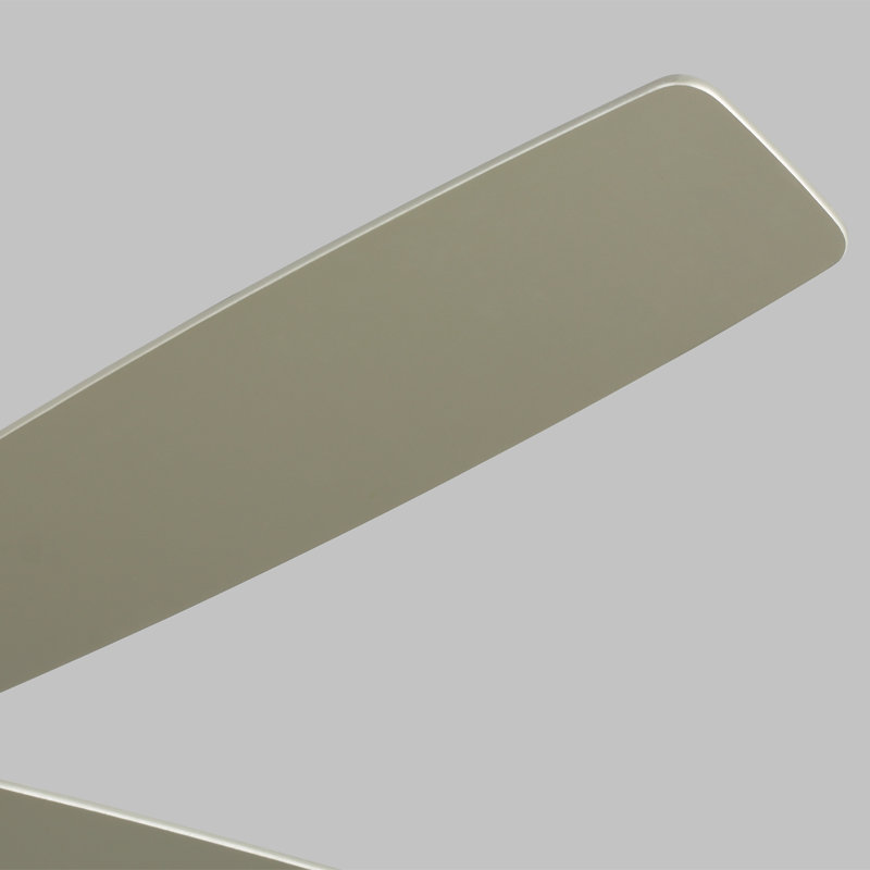 Lise 60'' Ceiling Fan with LED Lights, Brushed Silver