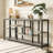 Entryway Sofa Table with Storage Shelves-1839129359