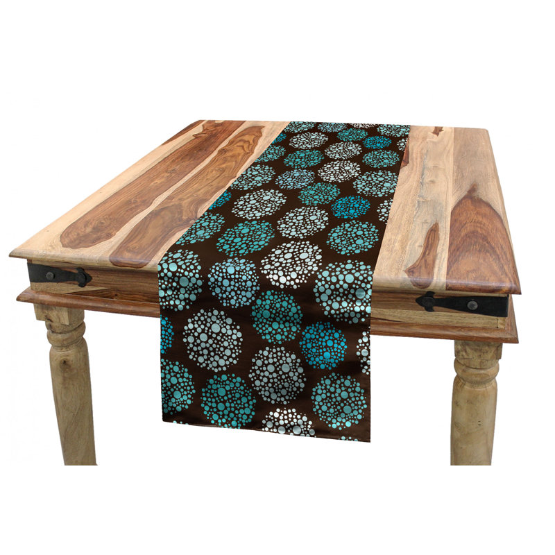 Polka Dots Table Runner, 120" x 16"