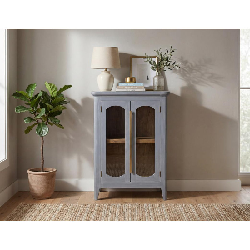 Console 2 portes Brava, Bleu