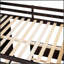 Lit mezzanine Kaylianne avec lit simple, tablettes, bureau et garde-robe pour optimiser l'espace