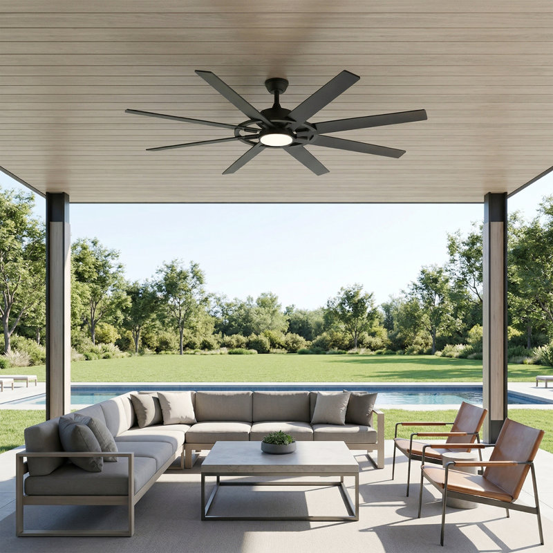 Ventilateur de plafond 72 po Modern Farmhouse