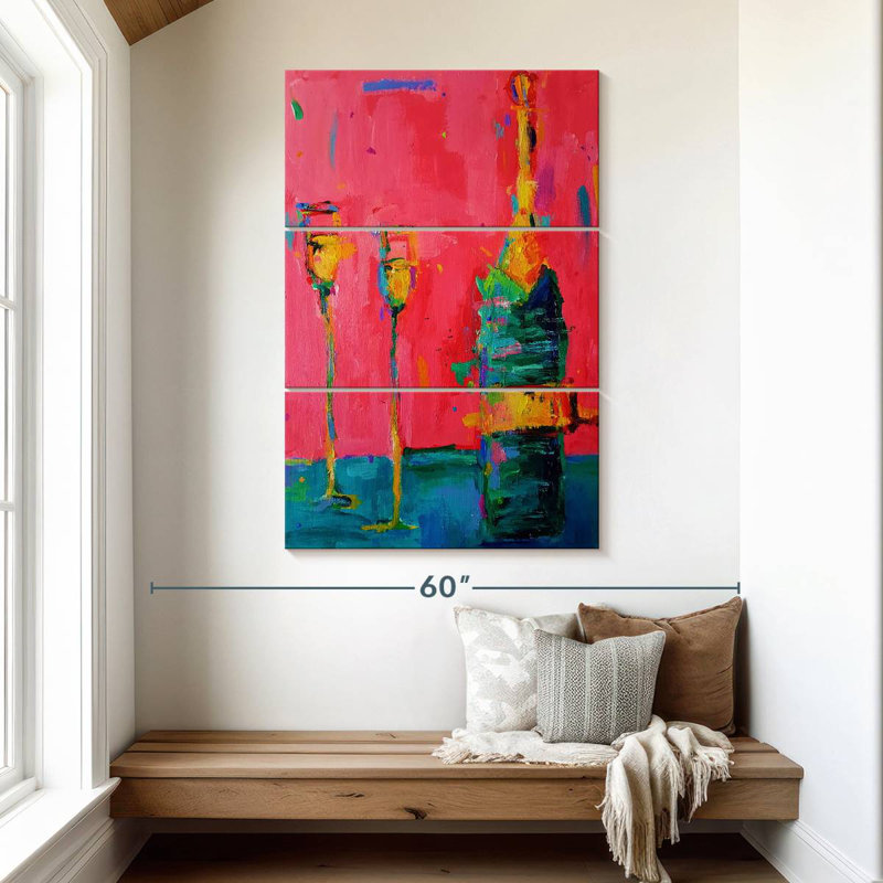 Yarlin Prosecco, 50" H x 32" W