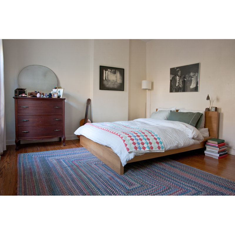Padang Wool Geometric Indoor Rug, Rectangle 5' x 7'