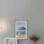 Sandy Snowman - Single Picture Frame Painting-2058476754