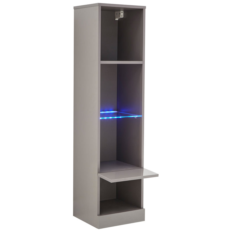 Kedzie Display Cabinet, Grey