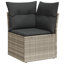 234cm Wide Patio Sofa with Cushions
