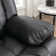 Etherine 80.3'' Wide Modern And Overstuffed Breathable Vegan Leather Manual Reclining Sofa with Pillow Top Arm