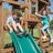 Elkhorn Wooden Play Swing Set