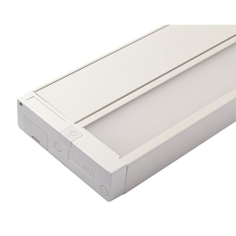 20 watts; Luminaire à DEL 34 po sous l'armoire - sélectionnable CCT, Blanc