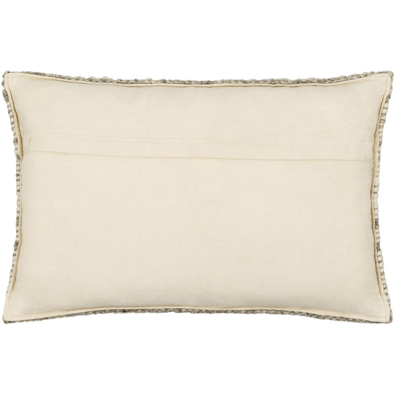 Faroe Geometric Wool Blend Reversible Pillow Cover