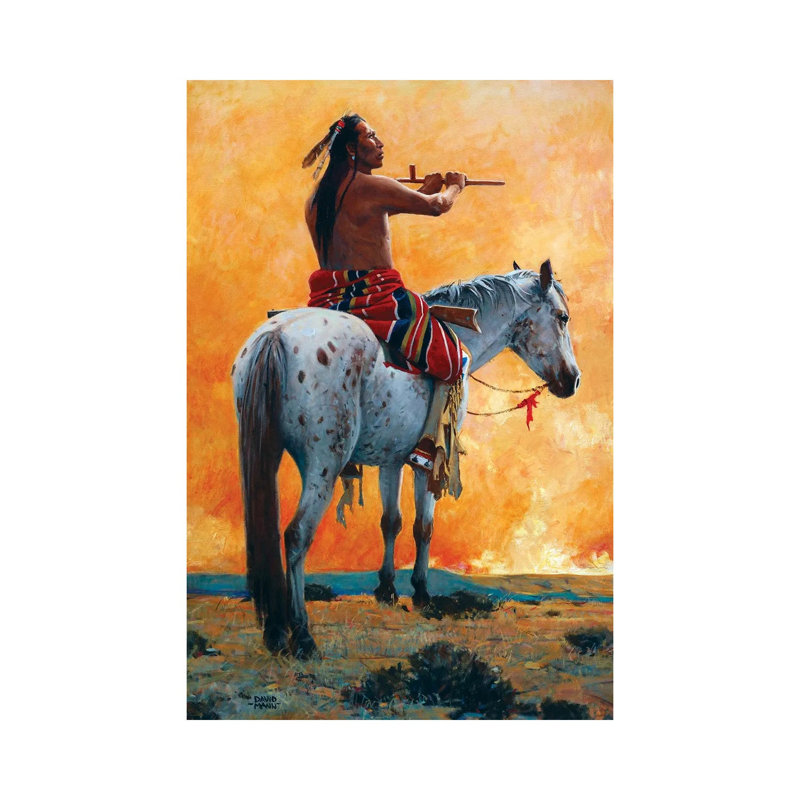 The Sun Vow By David Mann - Wrapped Canvas Painting by David Mann - Wrapped Canvas Painting, 30.48cm H x 20.32cm W x 1.91cm D