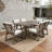 Outdoor Dining Set 5-Piece Outdoor Dining Set Patio Table And Chairs Set with Umbrella Hole-215623290