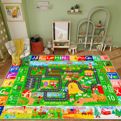 Prone position play and learning mat