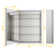 Ciyanna Recessed LED Lighted Medicine Cabinet with 3 Adjustable Shelves, Defogger, Outlets & USBs