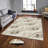 Premium Polyester Area Rug (5.2 x 7.5 ft), 100% Antibacterial, Non-Slip Underside, 0.3 in Pile Height | Machine Washable, 3D Digital Print, Durable Woven Carpet | Ideal for Living Room, Bedroom & Dining Spaces-1217755430