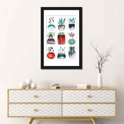 « tiny collection » sur toile