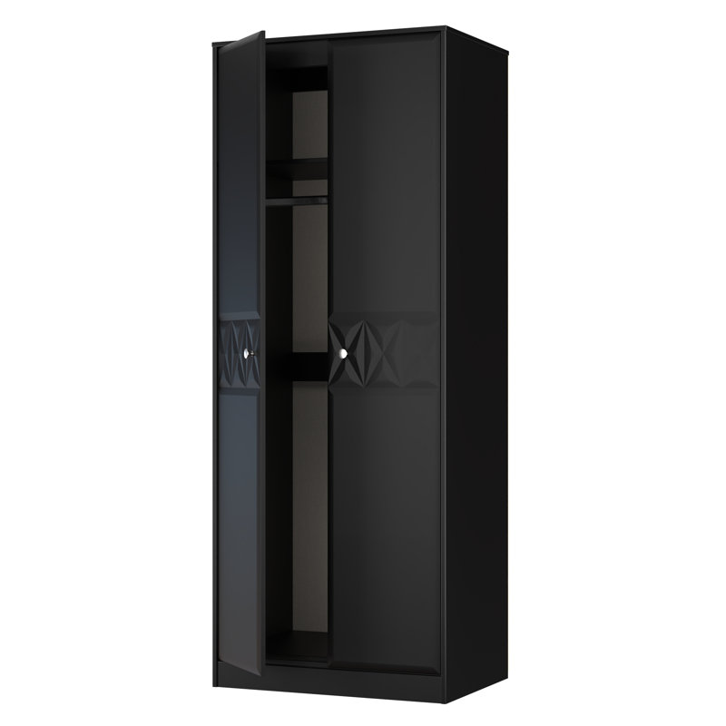 Taiylor 2 Door Robe, Black
