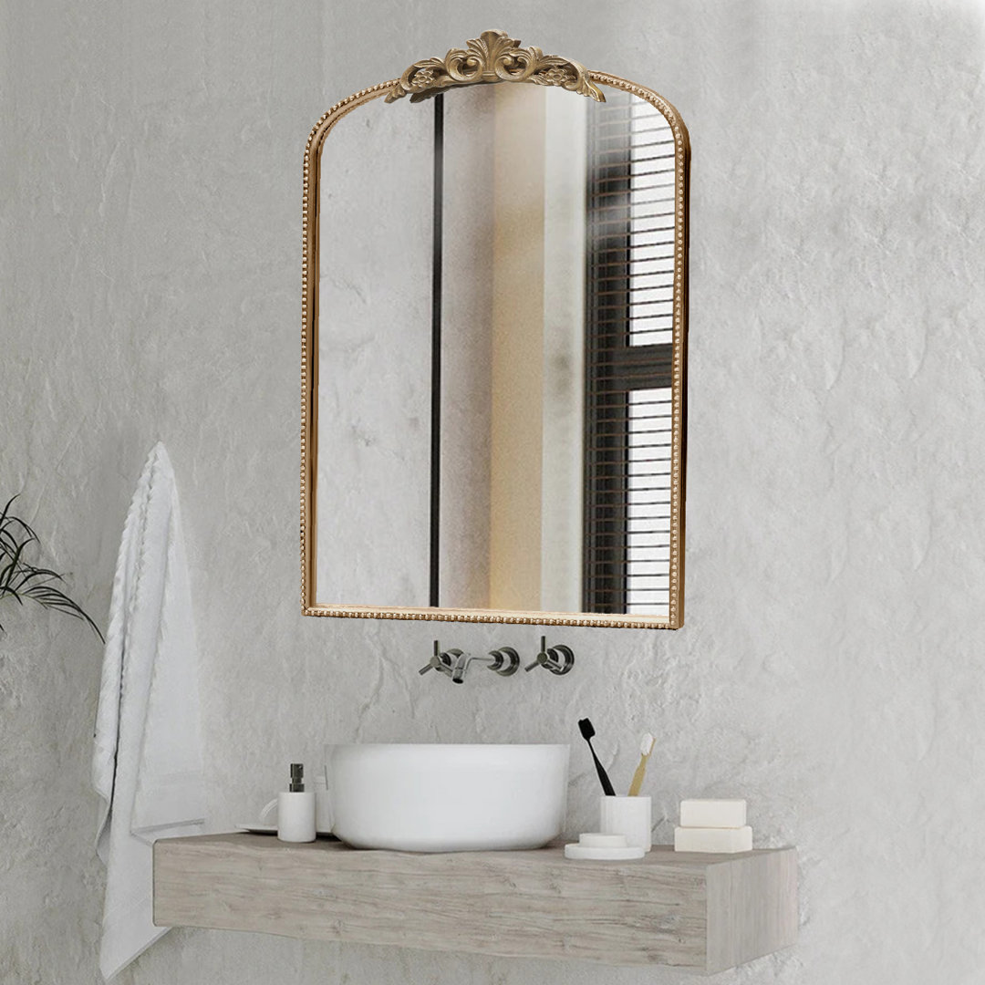 Vintage Baroque Accent Wall Mirror Winston Porter 