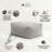 Jometh Corduroy Bean Bag Ottoman/Pouf-691178676