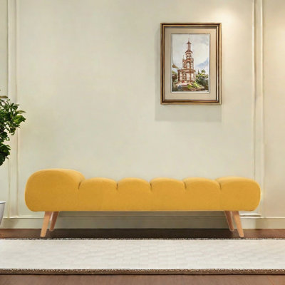 Banc en bois simple pour les sièges