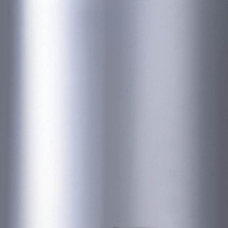 Table d'appoint blanc brillant et chrome