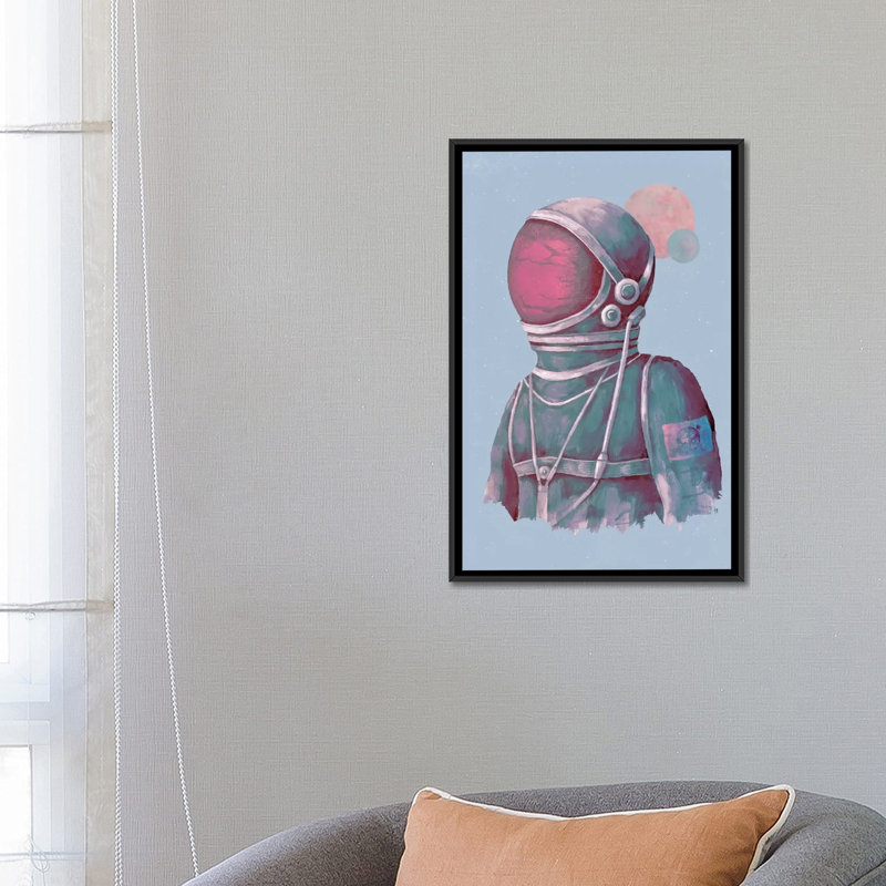 « terran », peinture sur toile tendue, H 26 po x l 18 po x P 1,5 po, Toile avec cadre noir, Pas de tapis