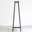 (Black) Solid Oak Wood Clothes Rack, Black Rattan Hanger Rack-Clothes Rack With Shelves, Cloth Hanger Standing Garment Racks For Hanging Clothes