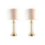 Ensemble de 2 lampes de table en verre Clarity