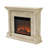 44.5"W Freestand Electric Fireplace With Remote Control-1791109618