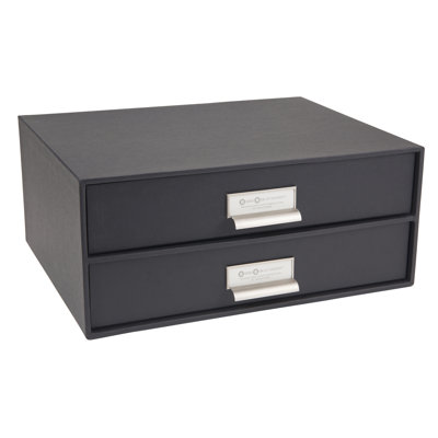 Birger Fiberboard Stackable Desk Organizer