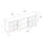 Meuble télé 70 po Modern Farmhouse-513346635