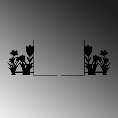Serre-livres robustes en métal (2 pièces), noir, 11,8 x 8,3 x 5,5 pouces | Fabrication 100% métal, épaisseur: 0,6 po | Parfait pour organiser des livres et des dossiers, conception durable et élégante pour la maison ou le bureau