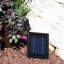 Ball Modern Black Polyresin Outdoor Solar Fountain with Battery and LED Light